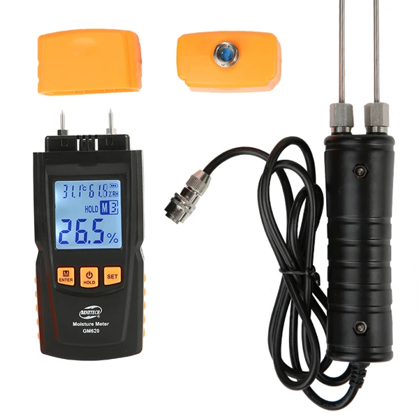 GM620 Digital LCD Display Wood Moisture Meter Humidity Tester Timber Damp Detector New
GM620 Digital LCD Display Wood Moisture Meter Humidity Tester Timber Damp Detector New