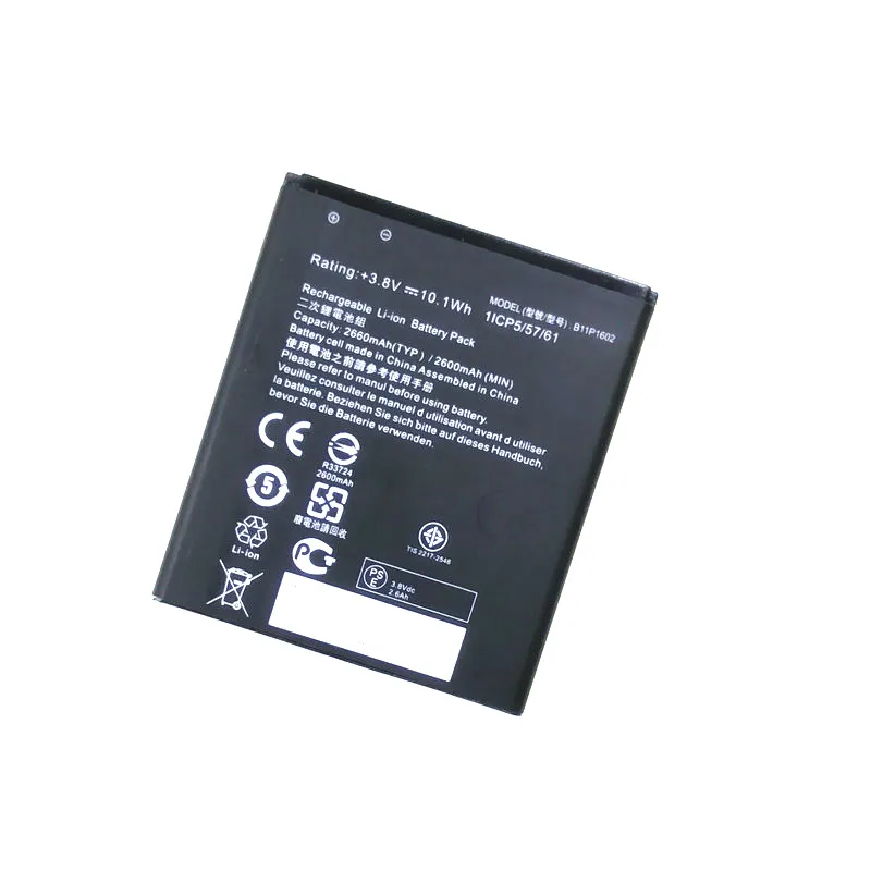 Westrock B11P1602 2600mAh Battery For ASUS Zenfone Go 5" ZB500KL X00AD X00ADA X00ADC Cell Phone
Westrock B11P1602 2600mAh Battery For ASUS Zenfone Go 5" ZB500KL X00AD X00ADA X00ADC Cell Phone