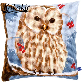 handicraft embroider Needlework kits owl cross stitch sets For pillow embroidery cushion cover kits 3d decorative cushion mat
handicraft embroider Needlework kits owl cross stitch sets For pillow embroidery cushion cover kits 3d decorative cushion mat