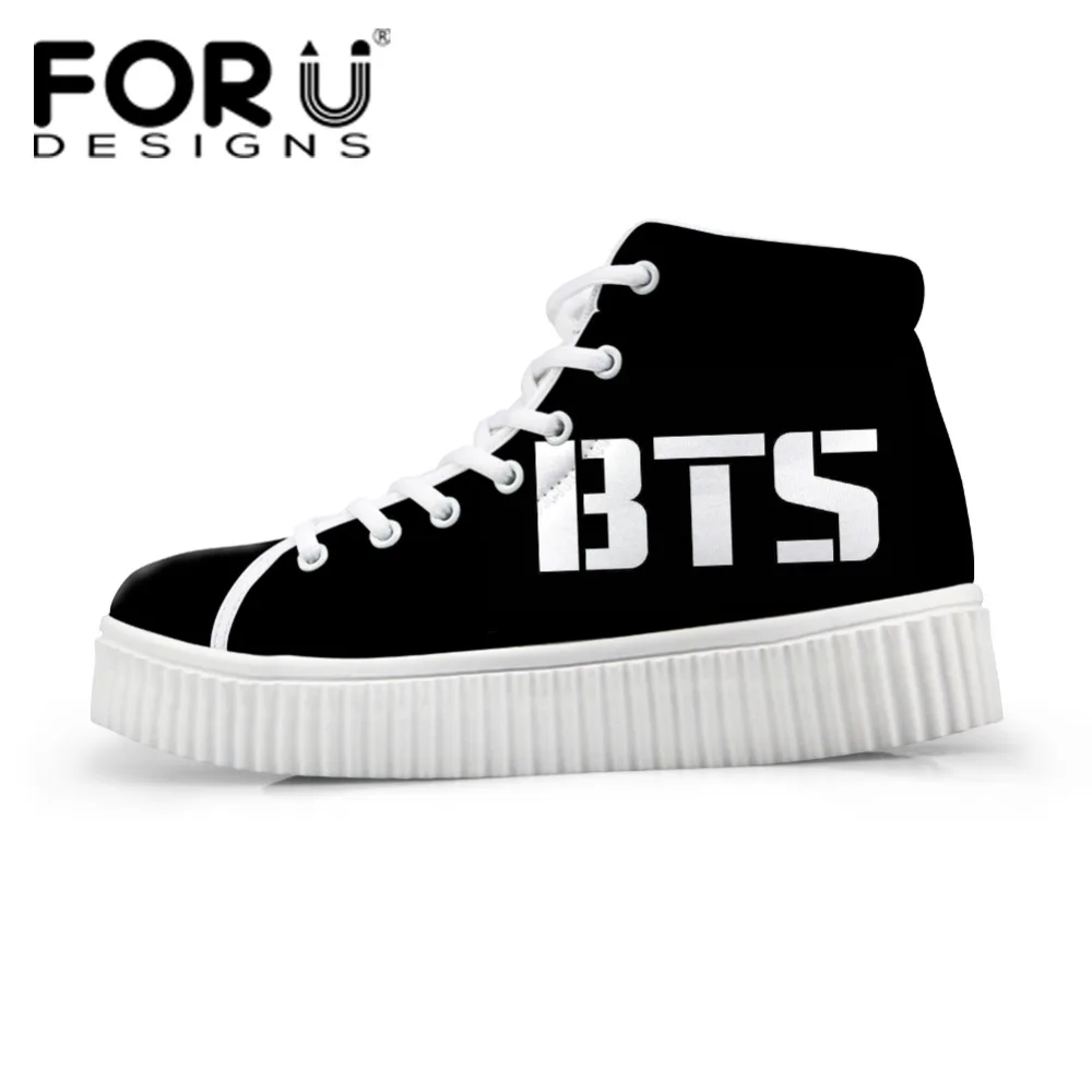 FORUDESIGNS High Top Women Casual Boots Shoes BTS Printing Female Boots Platform Shoes Fashion Women Footwear Flat Trainer Shoes
FORUDESIGNS High Top Women Casual Boots Shoes BTS Printing Female Boots Platform Shoes Fashion Women Footwear Flat Trainer Shoes