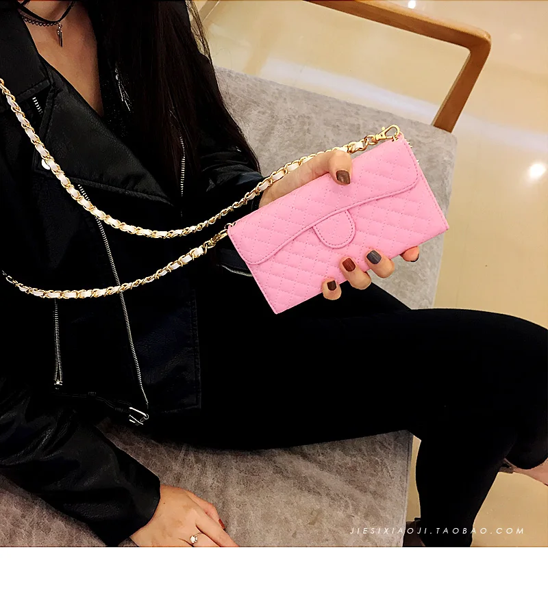 Detail leather phone case-16