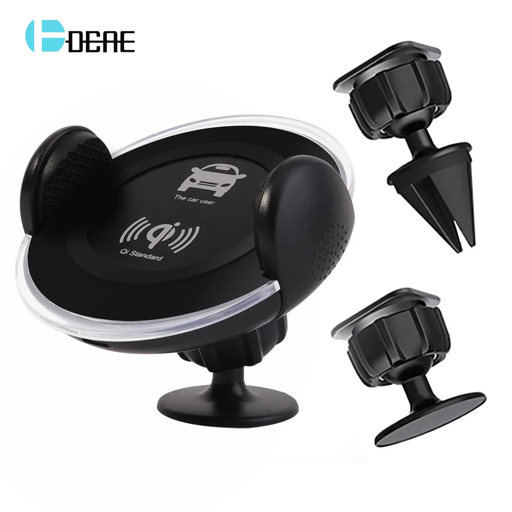 DCAE Fast 10W Car Qi Wireless Charger For iPhone XS XR X 8 Plus Air Vent Holder For Samsung S10 S9 S8 Xiaomi Mi 9 Huawei P30 Pro
DCAE Fast 10W Car Qi Wireless Charger For iPhone XS XR X 8 Plus Air Vent Holder For Samsung S10 S9 S8 Xiaomi Mi 9 Huawei P30 Pro