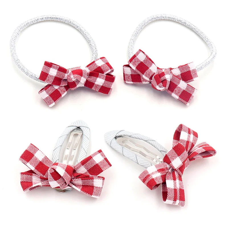 2 pieces Korean version of the new children's hairpin hair ring lattice bow all-inclusive cloth BB clip girl hair accessories
2 pieces Korean version of the new children's hairpin hair ring lattice bow all-inclusive cloth BB clip girl hair accessories