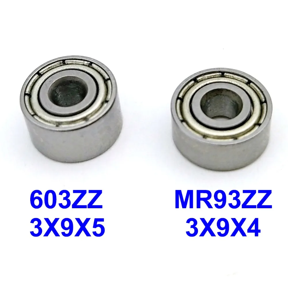 1pcs DALUO Bearing 603ZZ 3X9X5 MR93ZZ 3X9X4 603Z 603 MR93 MR93Z Single Row Miniature Deep Groove Ball Radial Ball Bearing
1pcs DALUO Bearing 603ZZ 3X9X5 MR93ZZ 3X9X4 603Z 603 MR93 MR93Z Single Row Miniature Deep Groove Ball Radial Ball Bearing