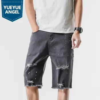 Male Casual Denim Shorts Korean Fashion Streetwear Vintage Washed Hole Ripped Trouser Summer Slim Straight Jeans Man Plus Size
Male Casual Denim Shorts Korean Fashion Streetwear Vintage Washed Hole Ripped Trouser Summer Slim Straight Jeans Man Plus Size