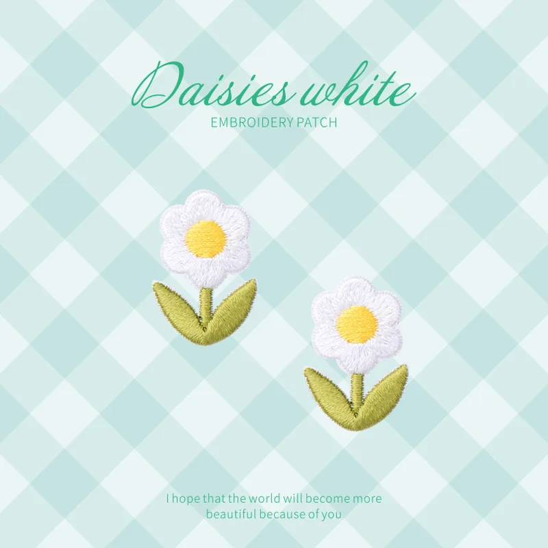 New Arrival Small flower Patch Embroidery Sticker Iron on Patches for clothing applique embroidery DIY Clothing Accessories
New Arrival Small flower Patch Embroidery Sticker Iron on Patches for clothing applique embroidery DIY Clothing Accessories
