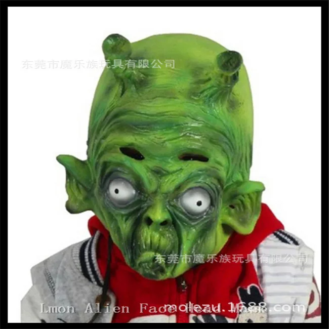 High Quality Attractive Party Cosplay Movie Green UFO Head Mask Halloween Latex Noctilucent Alien Mask for Halloween Party Mask
High Quality Attractive Party Cosplay Movie Green UFO Head Mask Halloween Latex Noctilucent Alien Mask for Halloween Party Mask