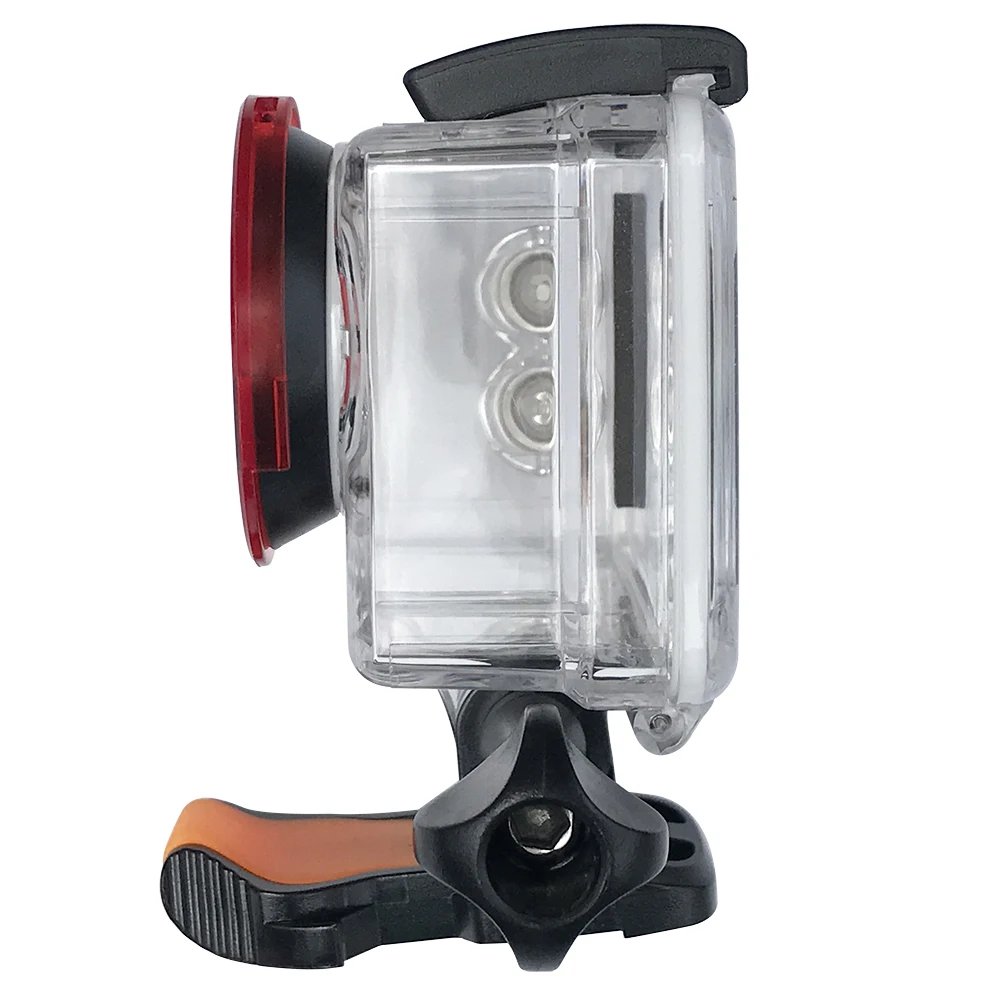 YIYANGMAOYI111】Diving Filter with buoy For EKEN h9 h9r h3r w9s w9