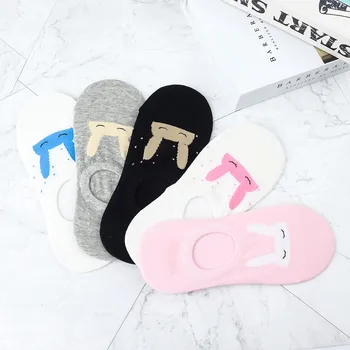 1 Pair New Women Girls Cartoon Cute Rabbit Ear Design Casual Cotton Socks Low Ankle Soft Socks Hot Sale 5 Colors
1 Pair New Women Girls Cartoon Cute Rabbit Ear Design Casual Cotton Socks Low Ankle Soft Socks Hot Sale 5 Colors