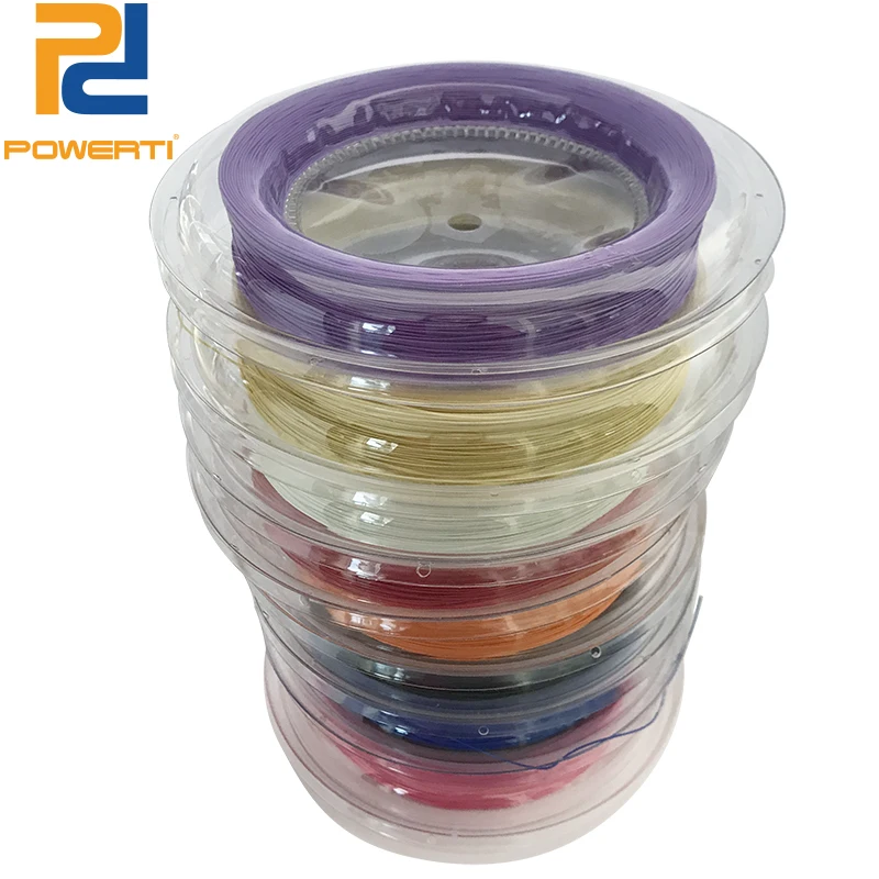 POWERTI 3Reel/lot 0.69mm Badminton Racket String 200m Reel Gym Badminton String Good Quality String Like BG65 PX95
POWERTI 3Reel/lot 0.69mm Badminton Racket String 200m Reel Gym Badminton String Good Quality String Like BG65 PX95