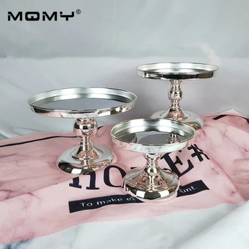Silver Mirror cake stand Electroplating Metal cupcake stand Grand design baking love wedding party dessert table decoration
Silver Mirror cake stand Electroplating Metal cupcake stand Grand design baking love wedding party dessert table decoration