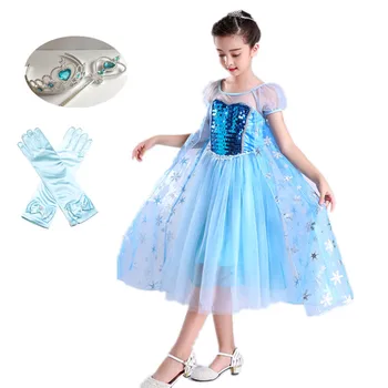Girls Queen Elsa Princess Dress Hallowen Elsa Cosplay Costume Christmas Fancy Party Dress Holiday Outwear Baby Chilsren Dress
Girls Queen Elsa Princess Dress Hallowen Elsa Cosplay Costume Christmas Fancy Party Dress Holiday Outwear Baby Chilsren Dress