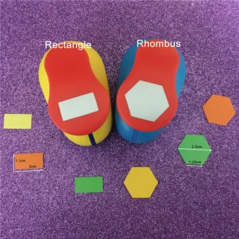 1 inch Rectangle and Rhombus Shape hole punch Scrapbooking DIY tools Paper EVA Cutter Geometric figure Craft Punches Free ship
1 inch Rectangle and Rhombus Shape hole punch Scrapbooking DIY tools Paper EVA Cutter Geometric figure Craft Punches Free ship