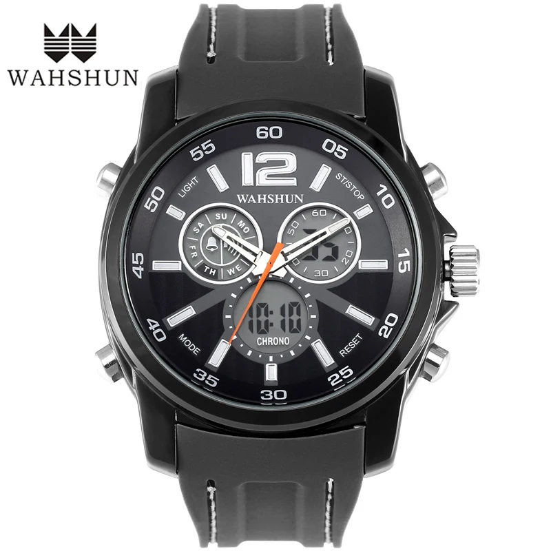 Digital Men's Watch Multifunction Fashion Watch Men Time Hour 30M Waterproof Moment Clock LED Electronics Watch relojes 1162
Digital Men's Watch Multifunction Fashion Watch Men Time Hour 30M Waterproof Moment Clock LED Electronics Watch relojes 1162