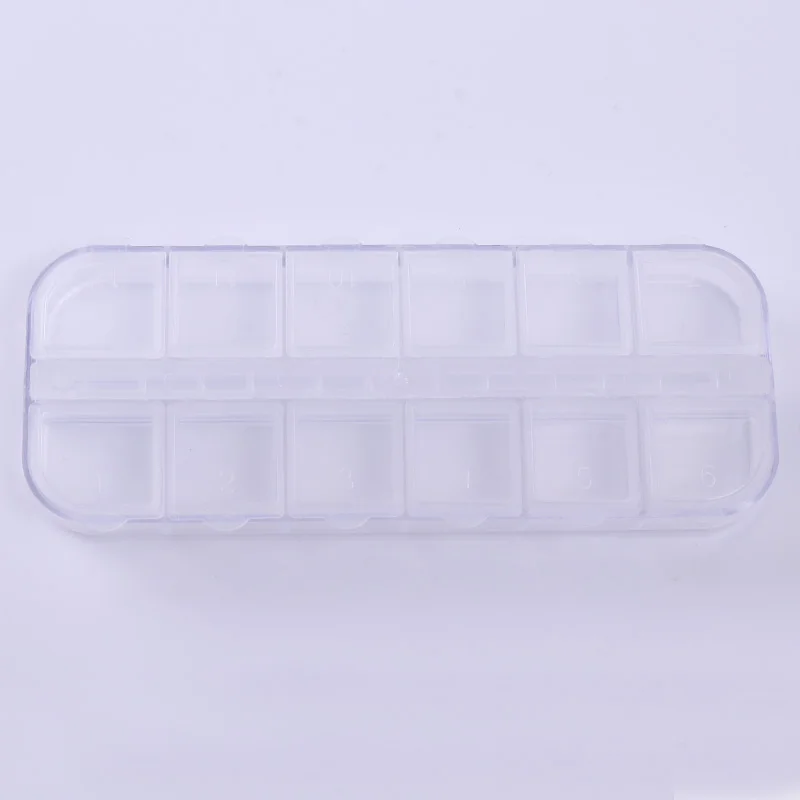 1 Pc Transparent Empty Nail Decoration Storage Case Box Nail Glitter Rhinestone Accessories Crystal Beads Cases Container Tool
1 Pc Transparent Empty Nail Decoration Storage Case Box Nail Glitter Rhinestone Accessories Crystal Beads Cases Container Tool