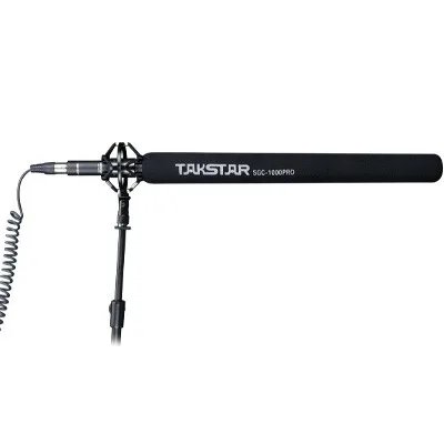 Original Takstar SGC-1000PRO Shotgun Microphone professional for interview video and recording with carry case package
Original Takstar SGC-1000PRO Shotgun Microphone professional for interview video and recording with carry case package