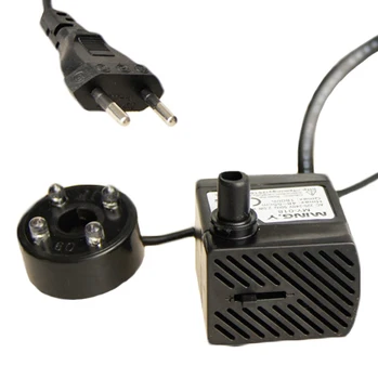 220V 2.5W Small Water Pump With 4 Slow Flash Color LED Lights Aquarium Fountain Pump
220V 2.5W Small Water Pump With 4 Slow Flash Color LED Lights Aquarium Fountain Pump