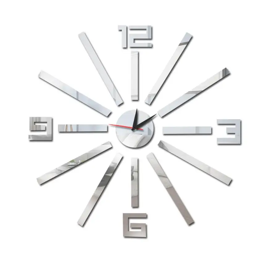 Home Decor Fashion DIY Large Number Mirror Wall Sticker Big Watch Home Decor Art Clock wall sticker Home Deco mirror JU30
Home Decor Fashion DIY Large Number Mirror Wall Sticker Big Watch Home Decor Art Clock wall sticker Home Deco mirror JU30