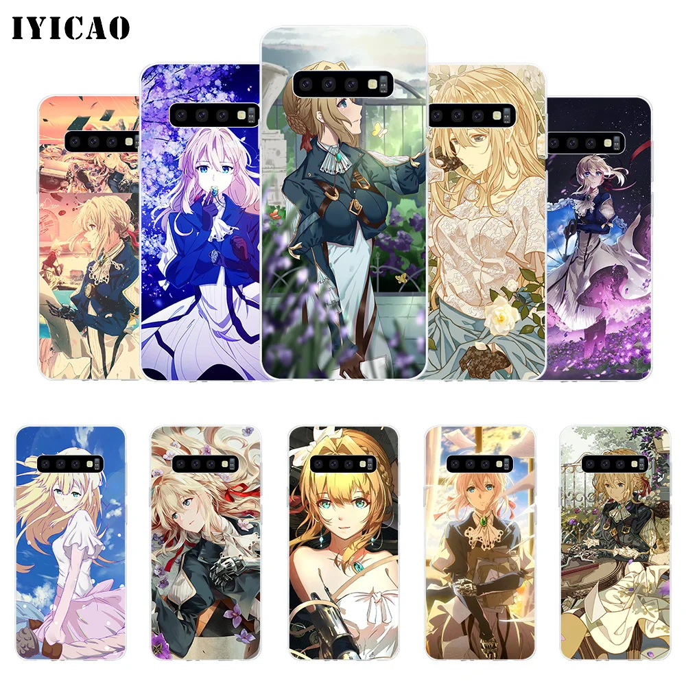 IYICAO Violet Evergarden Soft Silicone Phone Case for Samsung Galaxy S10e S10 S9 S8 Plus S7 Edge TPU Cover
IYICAO Violet Evergarden Soft Silicone Phone Case for Samsung Galaxy S10e S10 S9 S8 Plus S7 Edge TPU Cover