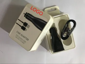 100pcs/lot 100% Genuine original 15w 9V-1.67A or 5V-2A USB Fast Car Charger Adapter With original 1.2m micro usb cable For S8 7
100pcs/lot 100% Genuine original 15w 9V-1.67A or 5V-2A USB Fast Car Charger Adapter With original 1.2m micro usb cable For S8 7