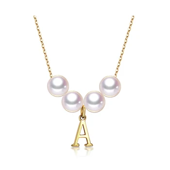 RUNZHUQIYUAN 2019 New Natual Freshwater Pearl G18K White Pearl Necklace Pendant 5-6mm For Women
RUNZHUQIYUAN 2019 New Natual Freshwater Pearl G18K White Pearl Necklace Pendant 5-6mm For Women