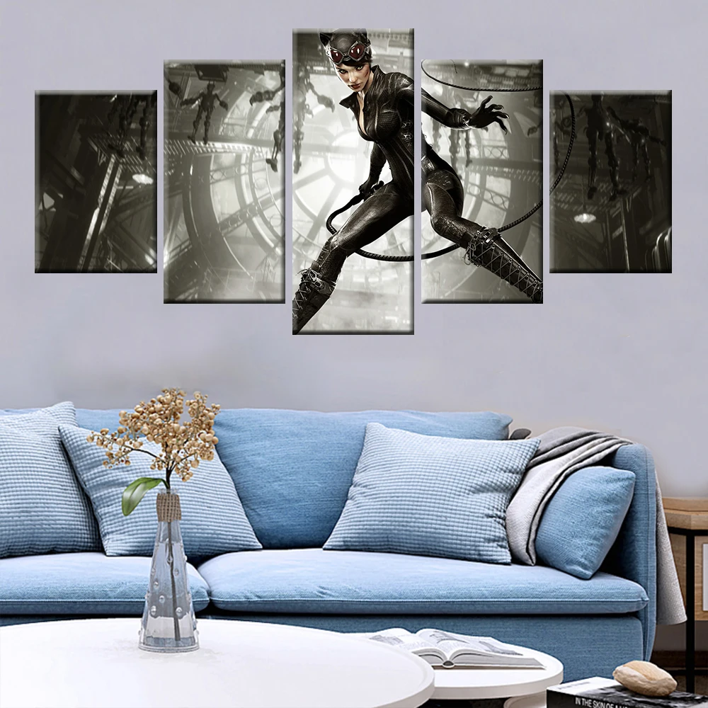 Batman catwoman movie poster 5 canvas print living room home decor modern murals
Batman catwoman movie poster 5 canvas print living room home decor modern murals