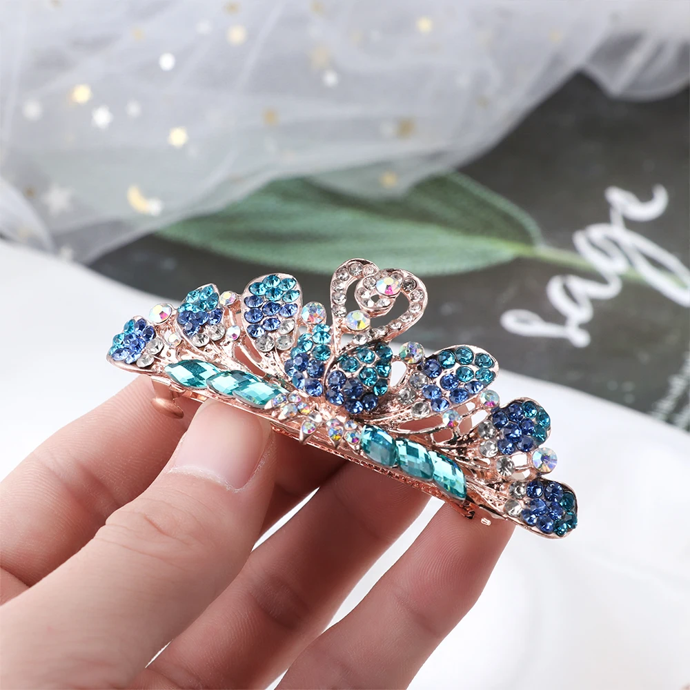 6 Colors Elegant Flower Hair Clip Women Fashion Rhinestone Crystal Hairpin Hair Barrettes Alloy Big Hairpins Hair Accessories
6 Colors Elegant Flower Hair Clip Women Fashion Rhinestone Crystal Hairpin Hair Barrettes Alloy Big Hairpins Hair Accessories