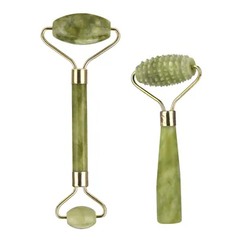 2Pcs Portable Jade Face Massager Roller Face Lift Anti Wrinkle Facial Relaxation Lift Chin Slimming Wheel Beauty Firming Stick
2Pcs Portable Jade Face Massager Roller Face Lift Anti Wrinkle Facial Relaxation Lift Chin Slimming Wheel Beauty Firming Stick