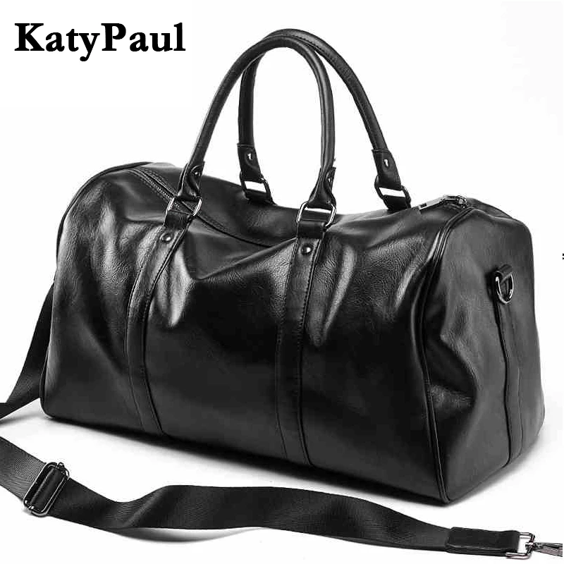 KatyPaul 2017 New Men Leather Casual Travel Bag Vintage Handbag Large Travel Duffle Bags Business Weekend Tote Men Shoulder Bags
KatyPaul 2017 New Men Leather Casual Travel Bag Vintage Handbag Large Travel Duffle Bags Business Weekend Tote Men Shoulder Bags