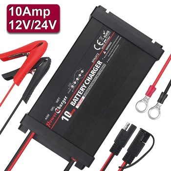 Smart 5 Stages 10A 12v 24v Pulse Repair Car Battery Charger Automatic Smart Wet Lead Acid Power Charging Battery 110v 220v
Smart 5 Stages 10A 12v 24v Pulse Repair Car Battery Charger Automatic Smart Wet Lead Acid Power Charging Battery 110v 220v