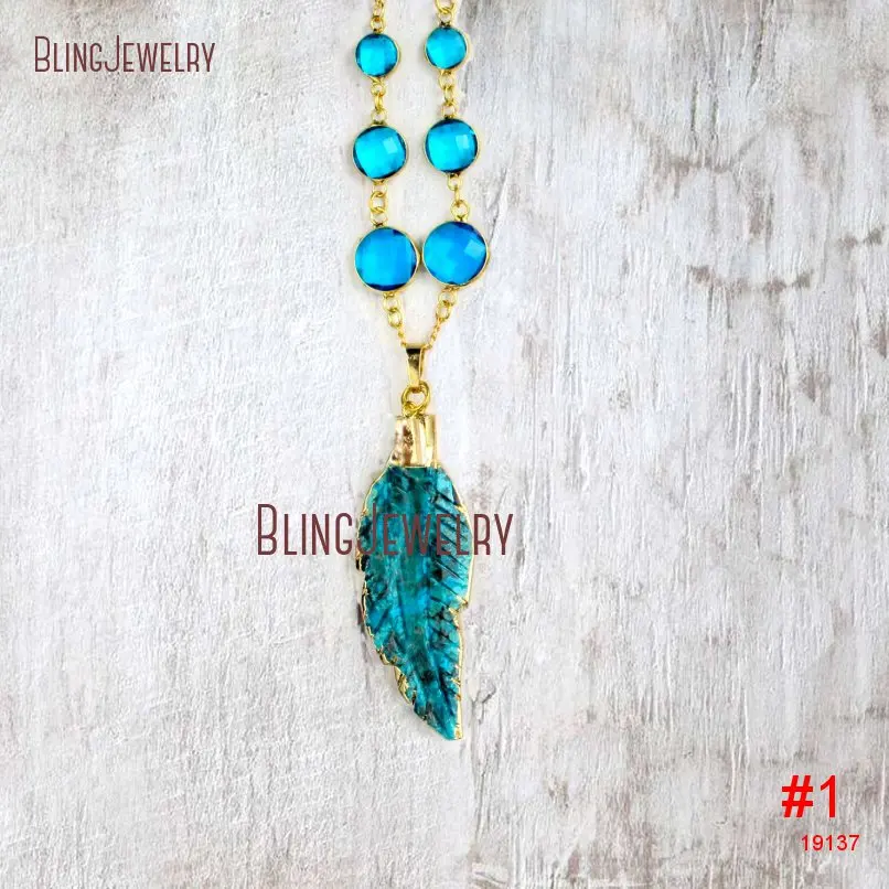 20181101-NM19055-turquoise jewelry necklace boho necklace blue feather necklace_1