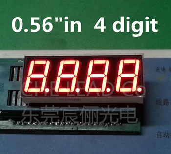 0.56inch 4bit Common anode Digital Tube Red LED Digit Display 7 Segment 0.5inch 0.5 0.56 inch 0.56'' 0.56in. 4 Four bit
0.56inch 4bit Common anode Digital Tube Red LED Digit Display 7 Segment 0.5inch 0.5 0.56 inch 0.56'' 0.56in. 4 Four bit
