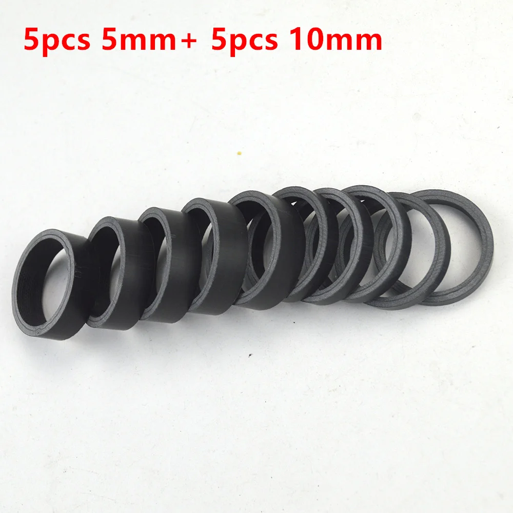 5PCS 5MM &5pcs 10mm total 10pcs ud matte Carbon Headset Spacer,for 1-1/8'' fork,28.6x35mm,For Road MTB Bicycle
5PCS 5MM &5pcs 10mm total 10pcs ud matte Carbon Headset Spacer,for 1-1/8'' fork,28.6x35mm,For Road MTB Bicycle
