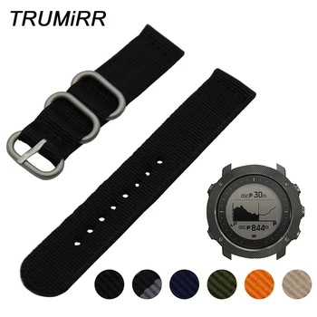 24mm Nylon Watchband for Suunto TRAVERSE Watch Band Zulu Strap Fabric Wrist Belt Bracelet Black Blue Brown + Tool + Spring Bars 
24mm Nylon Watchband for Suunto TRAVERSE Watch Band Zulu Strap Fabric Wrist Belt Bracelet Black Blue Brown + Tool + Spring Bars