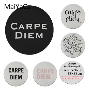 MaiYaCa Non Slip PC Carpe Diem Laptop Gaming Mice Mousepad Round Mouse Pad PC Computer Mat
MaiYaCa Non Slip PC Carpe Diem Laptop Gaming Mice Mousepad Round Mouse Pad PC Computer Mat