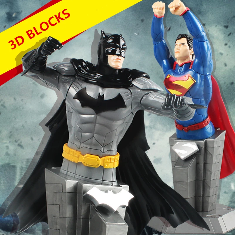DC Anime Peripheral Toy Super Hero Model Blocks Batman V Superman Creative 3D Puzzle Toy Figure for Children
DC Anime Peripheral Toy Super Hero Model Blocks Batman V Superman Creative 3D Puzzle Toy Figure for Children