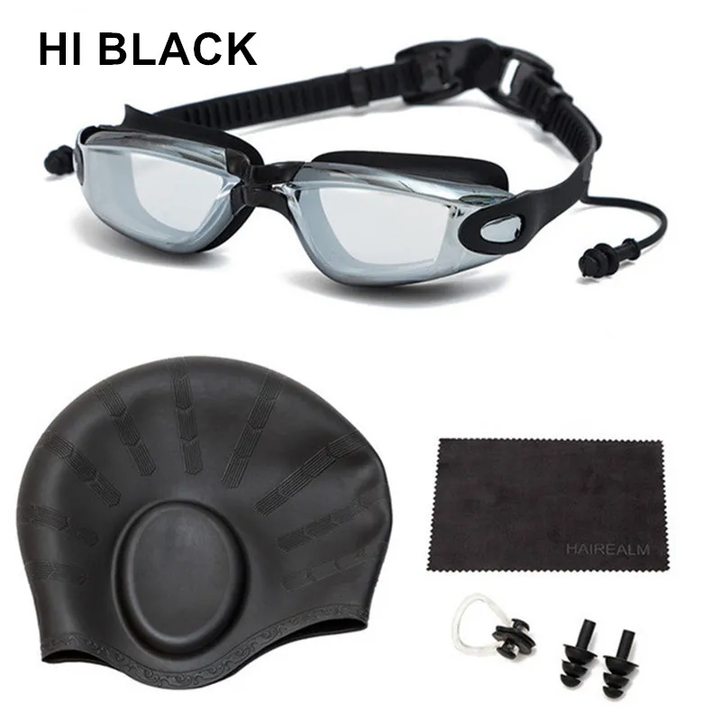 Swimming Goggles+Swimming cap+Nose Clip and Ear Plugs+Dry Cloth,myopia Anti-Fog for Adult diopter Prescription Swimming glasses
Swimming Goggles+Swimming cap+Nose Clip and Ear Plugs+Dry Cloth,myopia Anti-Fog for Adult diopter Prescription Swimming glasses