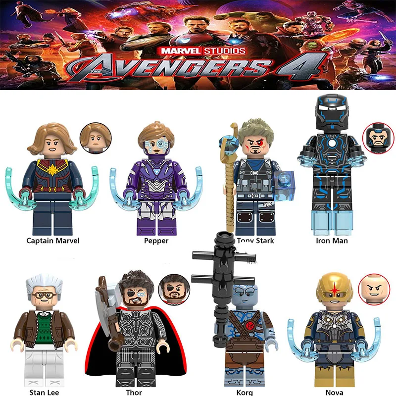 Avengers figures super hero blocks Captain Marvel Ironman Spiderman Deadpool Thor Batman wonder woman builing blocks kids gifts
Avengers figures super hero blocks Captain Marvel Ironman Spiderman Deadpool Thor Batman wonder woman builing blocks kids gifts