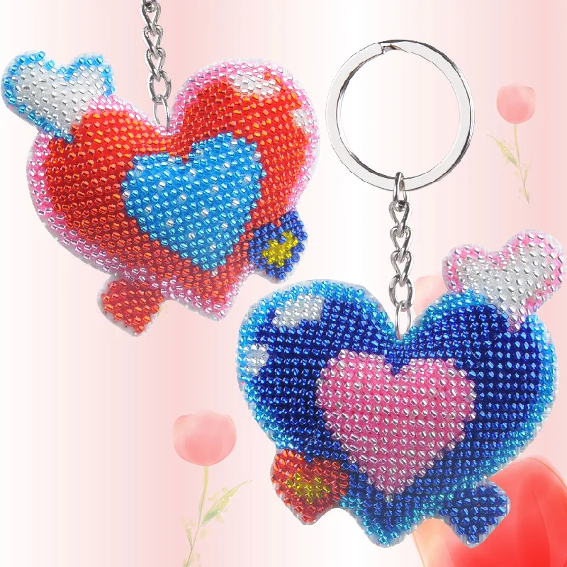 DIY Craft Stich Bead Cross Stitch Key Chain Accessories Stamped Needlework Embroidery Crafts Printed Cross-Stitching Kit
DIY Craft Stich Bead Cross Stitch Key Chain Accessories Stamped Needlework Embroidery Crafts Printed Cross-Stitching Kit