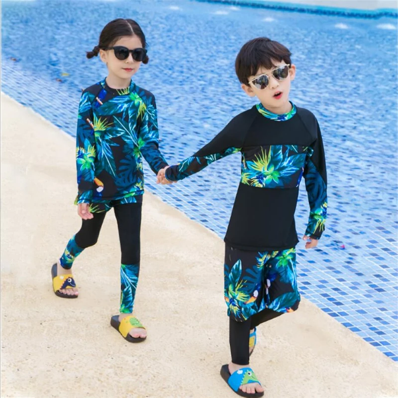 2019 New Fashion big girls bathing suits long sleeve swimsuit UV protection beach swimming suit teenage kids swimwear full body
2019 New Fashion big girls bathing suits long sleeve swimsuit UV protection beach swimming suit teenage kids swimwear full body