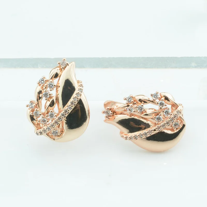 Fashion Jewelry Women Femme 585 Gold Color Dangle Flowers Earrings Good Weaving Fasten Drop Earrings
Fashion Jewelry Women Femme 585 Gold Color Dangle Flowers Earrings Good Weaving Fasten Drop Earrings