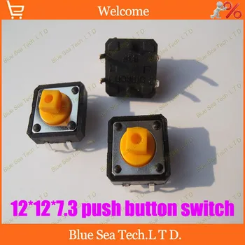 Free Shipping Good quality 200pcs Tactile Push Button Switch 12*12*7.3MM Micro switch, square button switch yellow
Free Shipping Good quality 200pcs Tactile Push Button Switch 12*12*7.3MM Micro switch, square button switch yellow