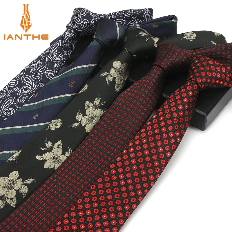 7CM Factory Men's Paisley Floral Skinny Ties for Men Wedding Tie Slim Men Luxury Necktie Designers Fashion Kravat Dot Neckwear
7CM Factory Men's Paisley Floral Skinny Ties for Men Wedding Tie Slim Men Luxury Necktie Designers Fashion Kravat Dot Neckwear