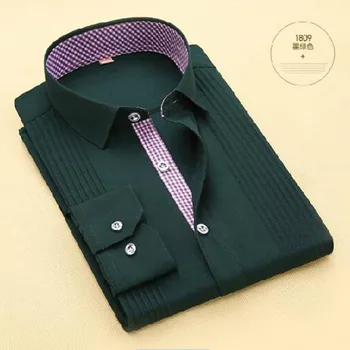 Fashion Men High Grade Tuxdeo Shirts Dress Shirts,Long Sleeve Turn-down Collar Solid Color Slim Fit Casual Cotton Camisa Chemise
Fashion Men High Grade Tuxdeo Shirts Dress Shirts,Long Sleeve Turn-down Collar Solid Color Slim Fit Casual Cotton Camisa Chemise