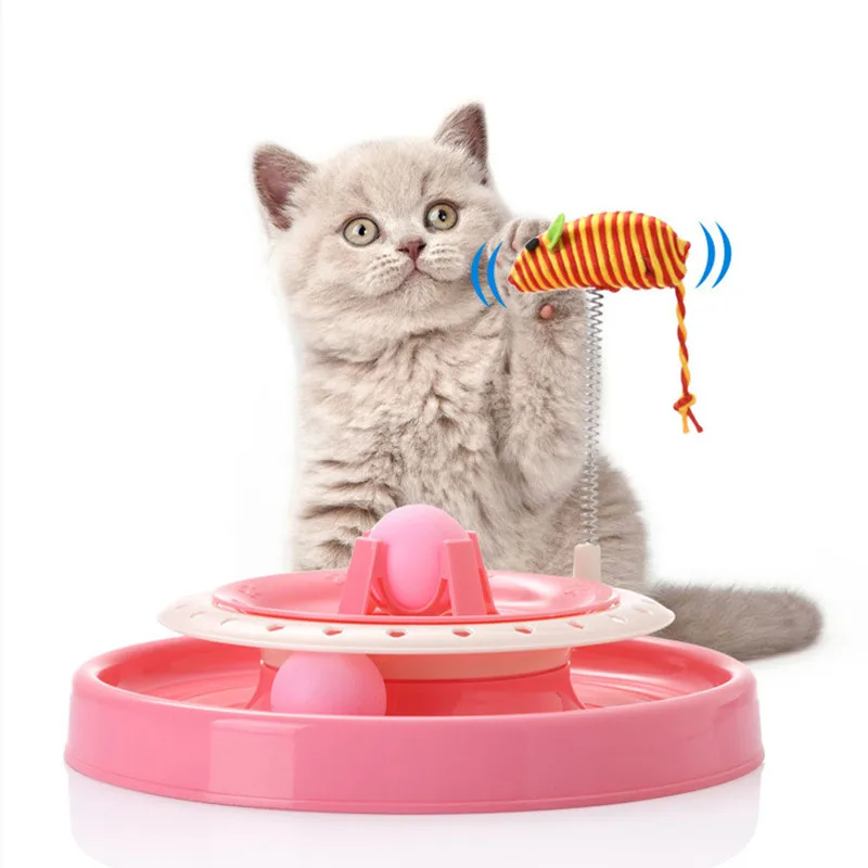 Funny Catch the Mouse Motion Cats Toys Pet Crazy Ball Disk Interactive Amusement Plate Play Disc Turntable Puppy Ball Toys
Funny Catch the Mouse Motion Cats Toys Pet Crazy Ball Disk Interactive Amusement Plate Play Disc Turntable Puppy Ball Toys