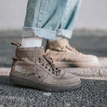 New Fashion Men High Top Ankle Boots Winter Fleece Lining Warm Shoes Hip Hop Leather Shoes Streetwear Trainers Sneakers Boots
New Fashion Men High Top Ankle Boots Winter Fleece Lining Warm Shoes Hip Hop Leather Shoes Streetwear Trainers Sneakers Boots