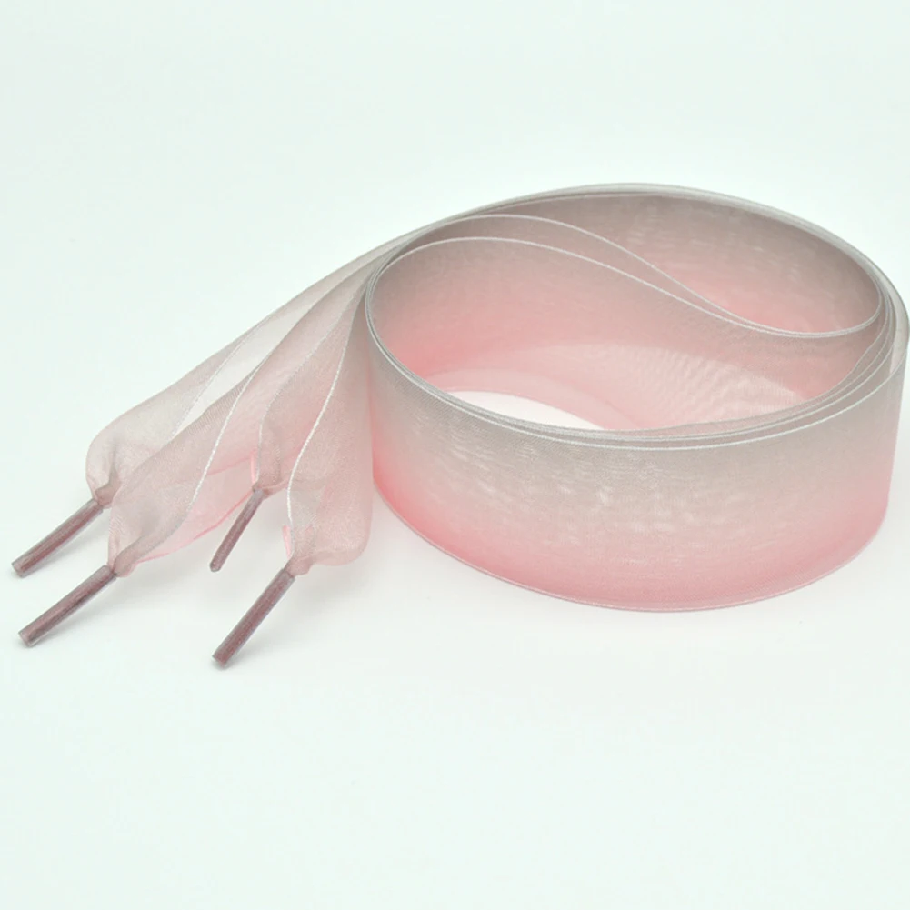 1Pair Wide Flat Shoe Laces Fantastic Voile Ribbon Shoelaces Sneaker Sport Shoes Gradient Chiffon Yarn Shoes Strings 80cm Lacet
1Pair Wide Flat Shoe Laces Fantastic Voile Ribbon Shoelaces Sneaker Sport Shoes Gradient Chiffon Yarn Shoes Strings 80cm Lacet