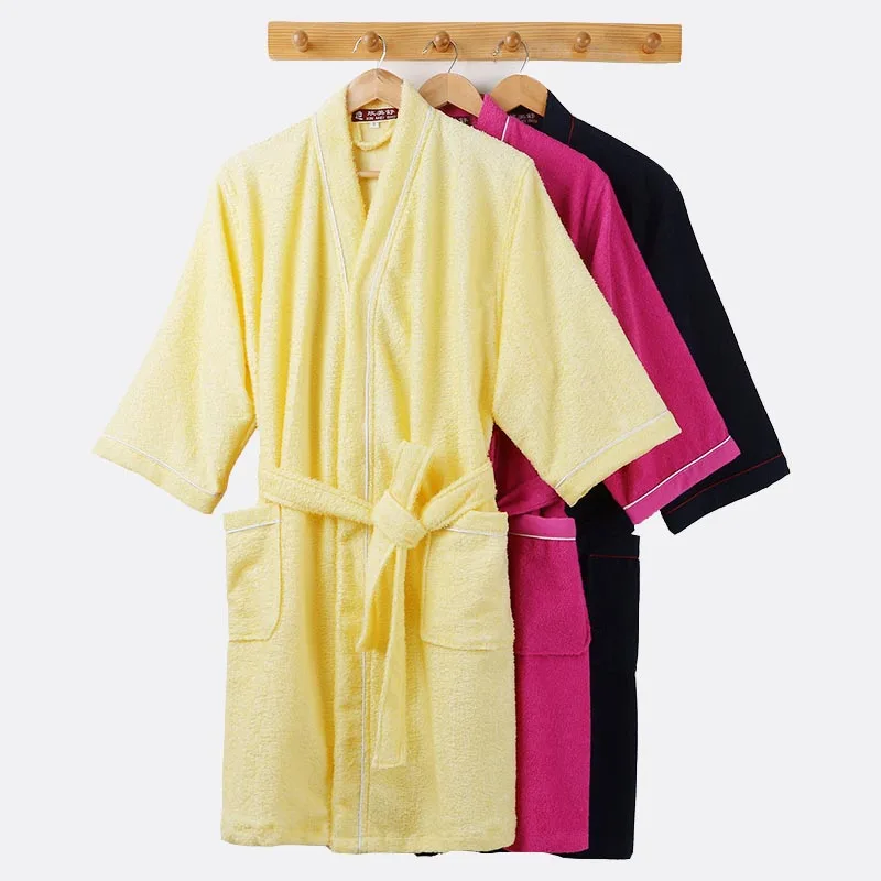 Men's Kimono Bathrobe Cotton Robes Plus Size Lightweight Long Robe For Men Absorption After Shower Bathrobe Sleepwear
Men's Kimono Bathrobe Cotton Robes Plus Size Lightweight Long Robe For Men Absorption After Shower Bathrobe Sleepwear