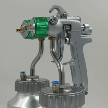 SAT1200 pressure tank 2*1000ml paint gun spray guns hvlp dual nozzle spray paint air compressor
SAT1200 pressure tank 2*1000ml paint gun spray guns hvlp dual nozzle spray paint air compressor