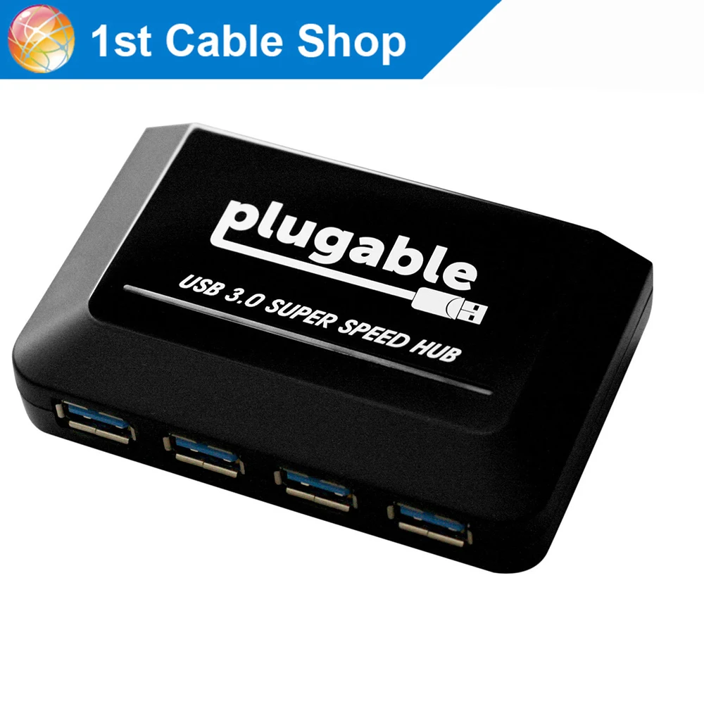 4-port USB 3.0 Hub with power port for PC laptop external HDD Drive
4-port USB 3.0 Hub with power port for PC laptop external HDD Drive